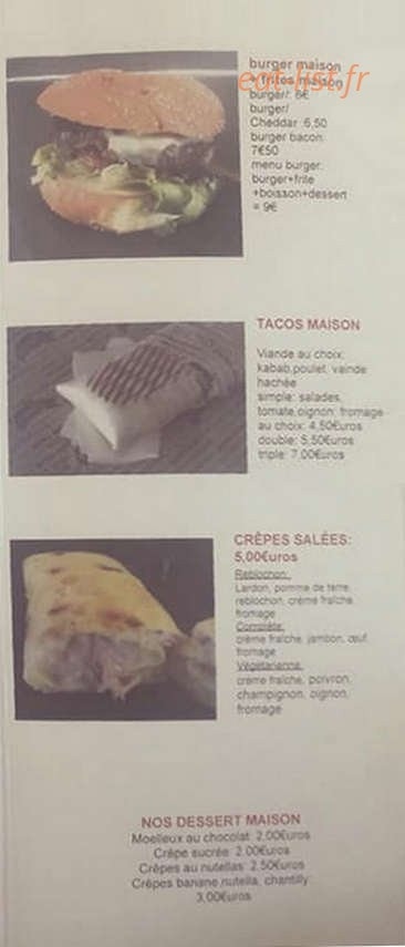 Reva Délice — carte page 4