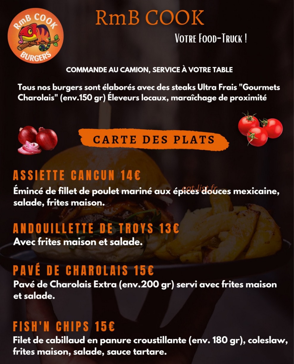 RmB Cook — carte page 2