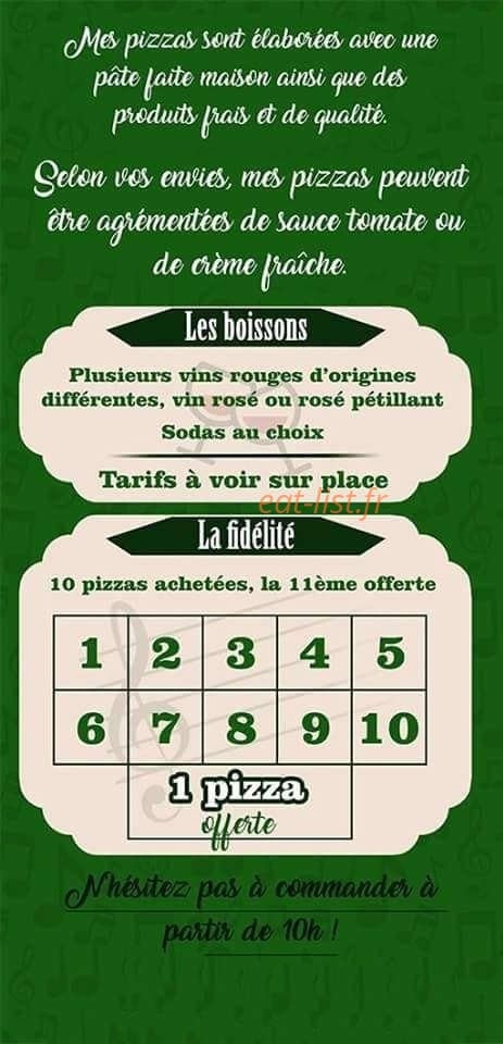 Rock'n'Pizz — carte page 5