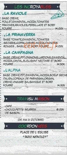 Rossi pizza — carte page 3
