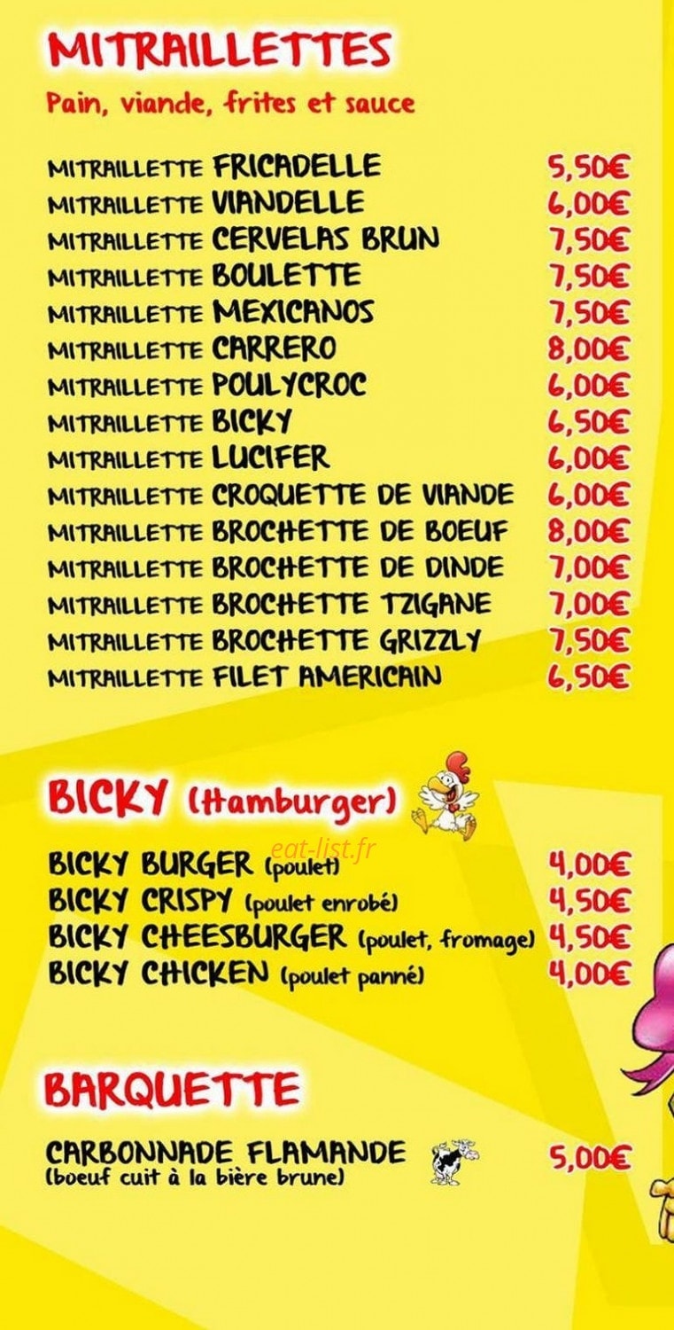 Roule Ma Frite — carte page 3