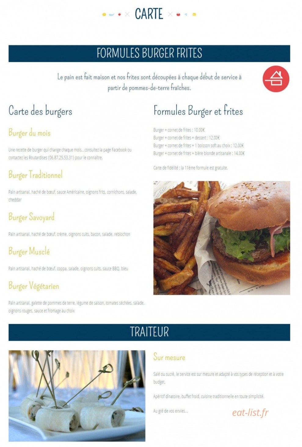 Routardises — carte page 1
