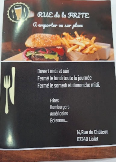 Rue de la Frite — carte page 1