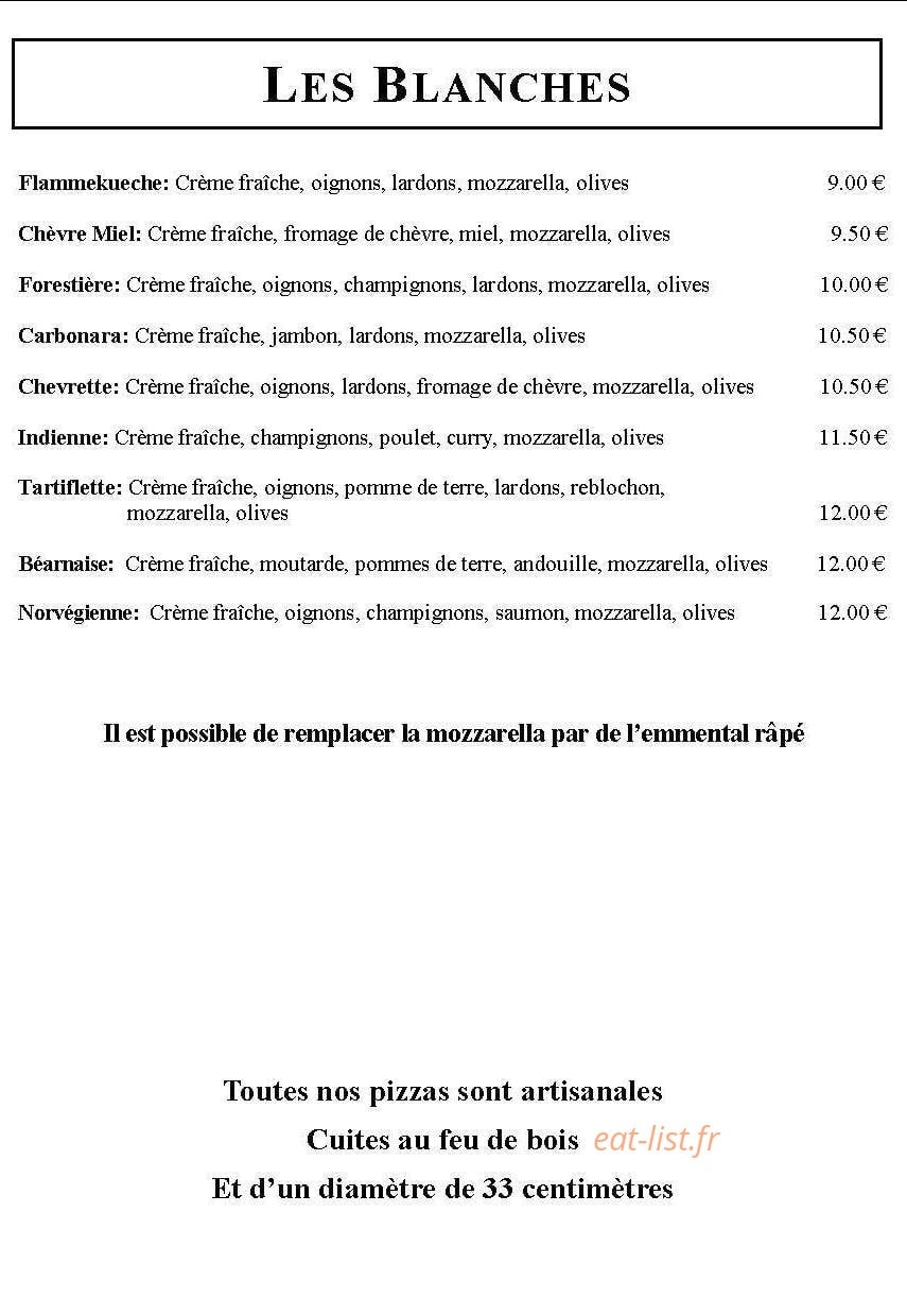 RV pizza — carte page 3