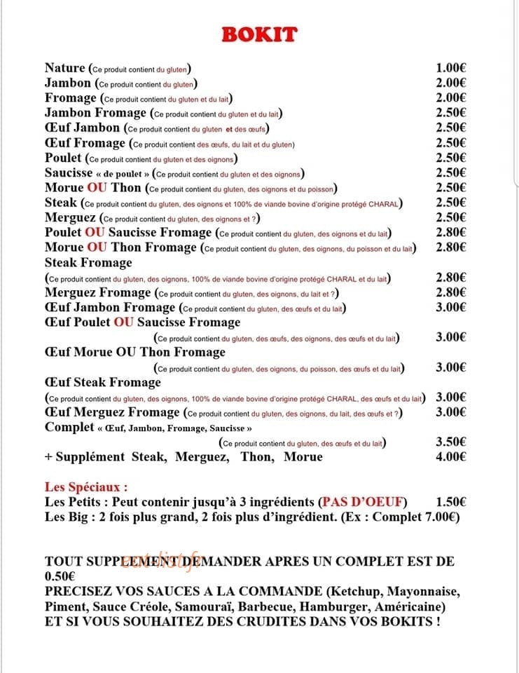 Salibur Bokit — carte page 1