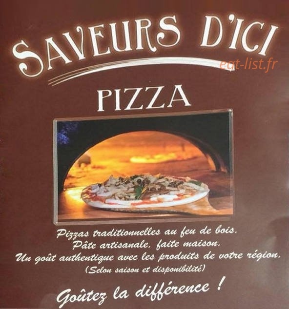 Saveurs d'ici — carte page 1