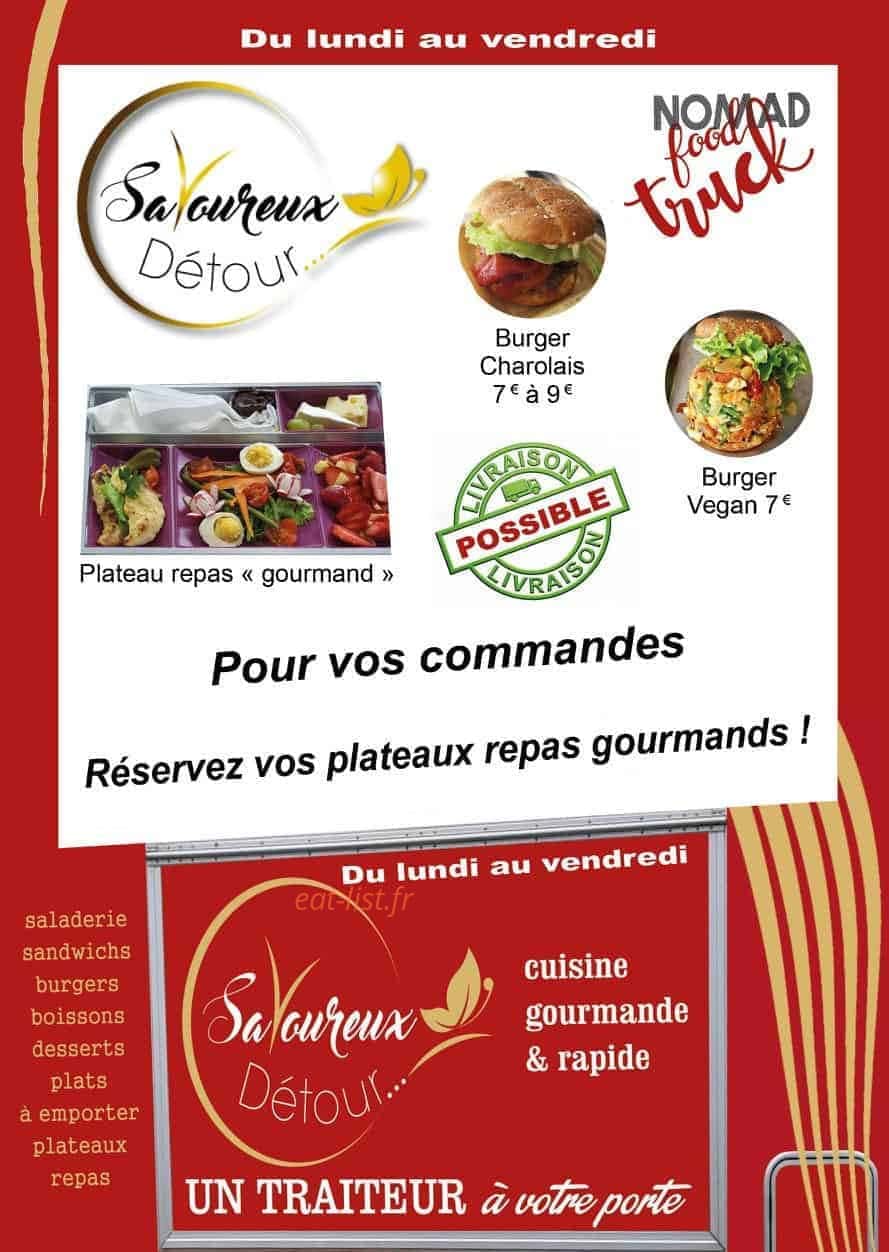 Savoureux Detour — carte page 1