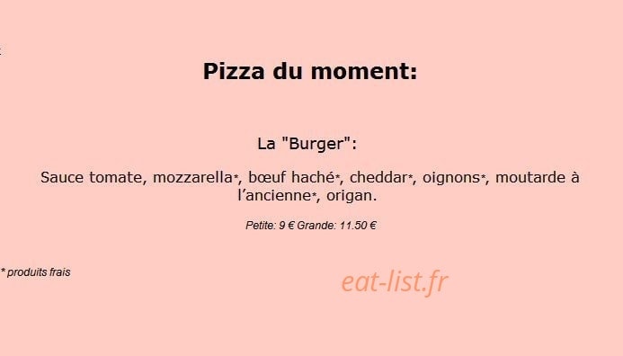 Scuderia Pizza — carte page 2