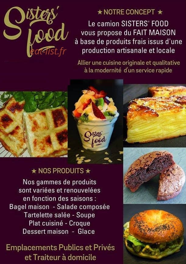 Sisters' Food — carte page 1