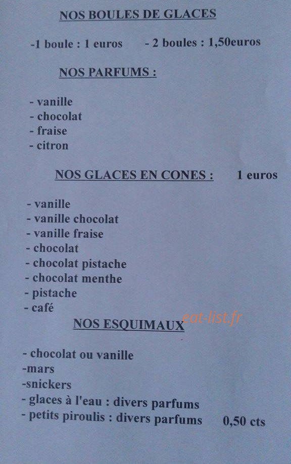 Snack ché fanny — carte page 2
