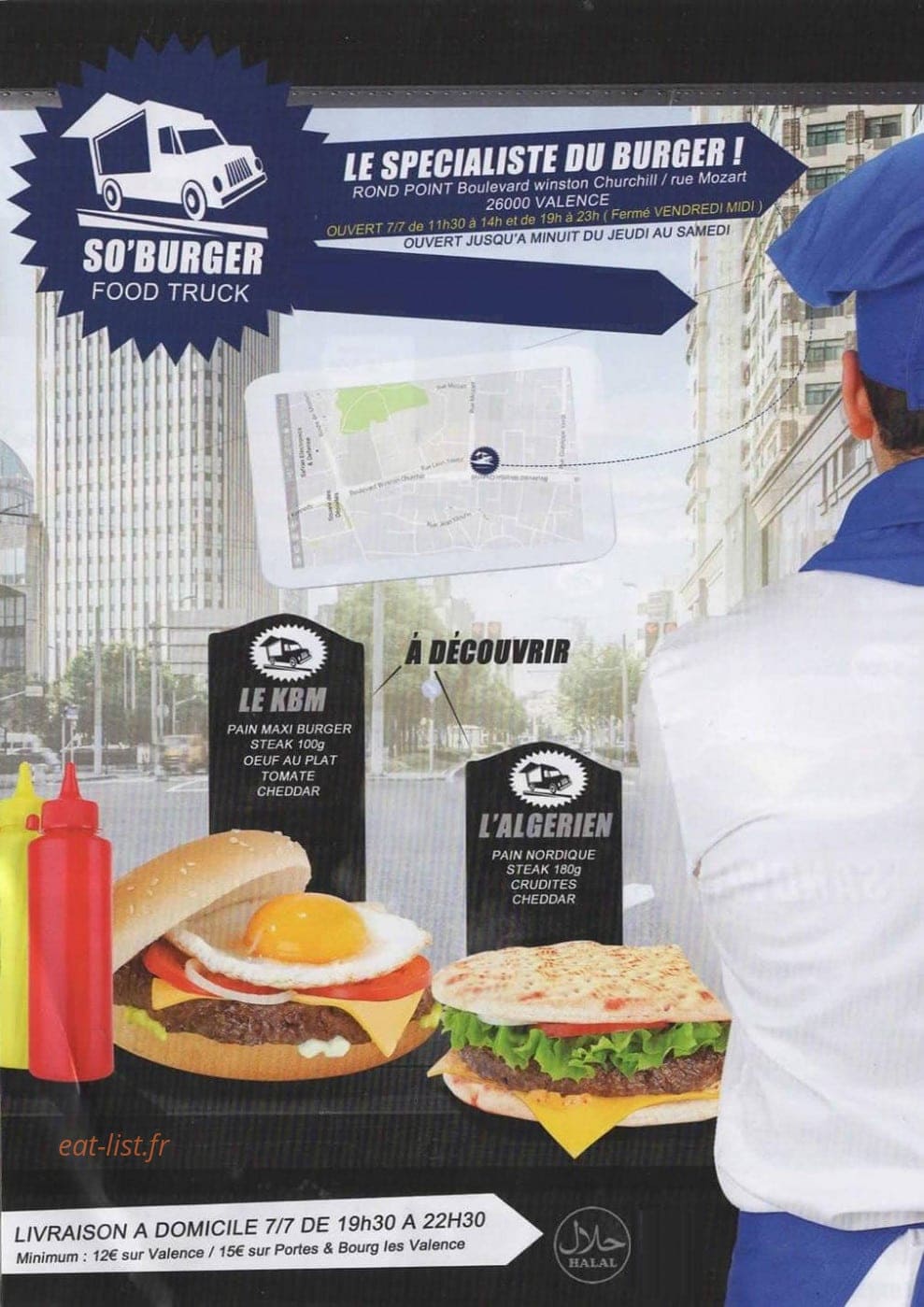 So'Burger — carte page 1