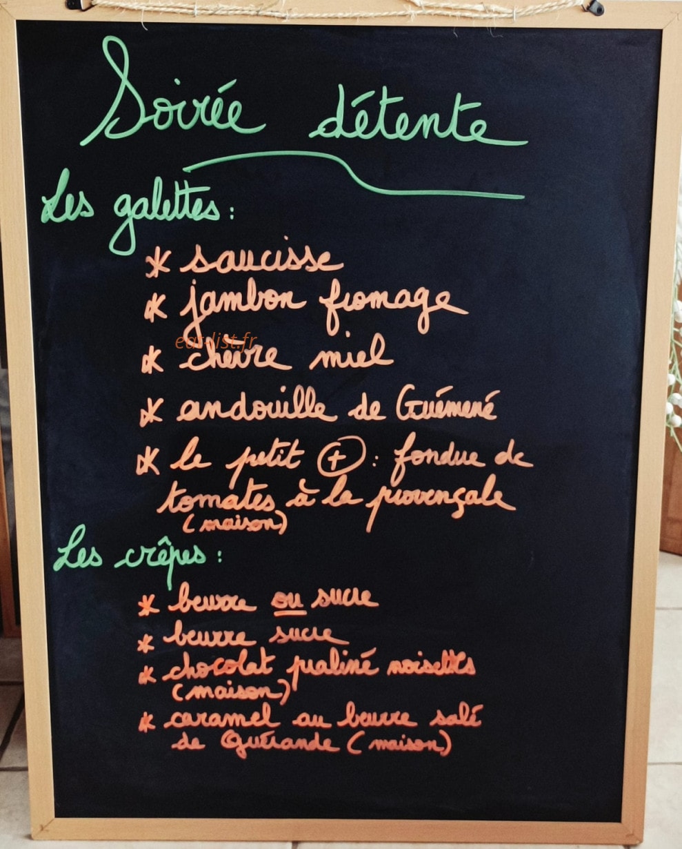 So'Galettes — carte page 1