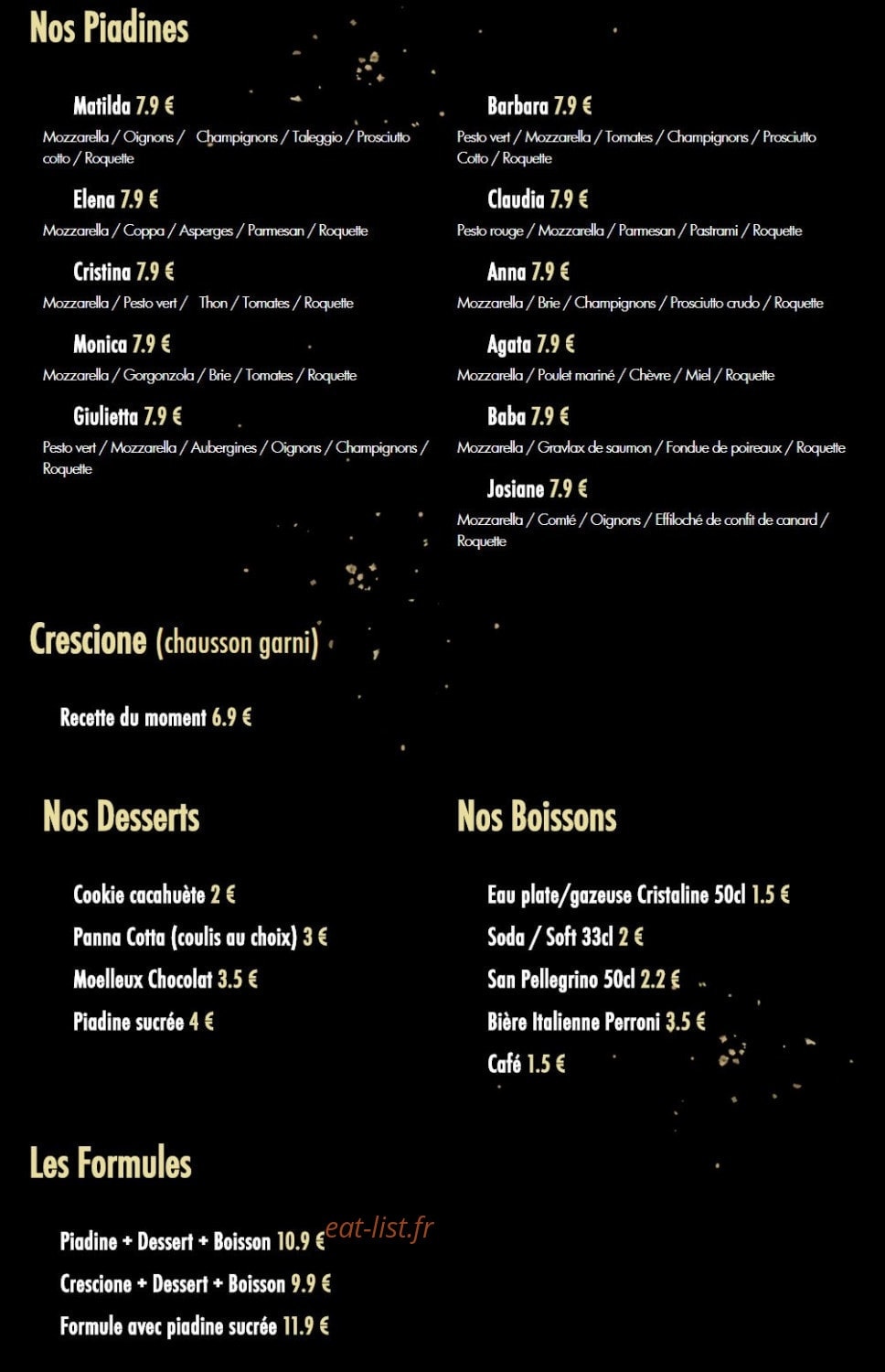 So piad'in — carte page 1
