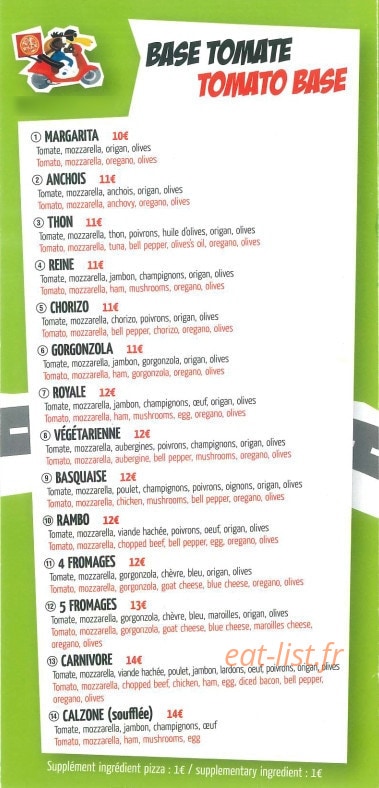 Speedza — carte page 1