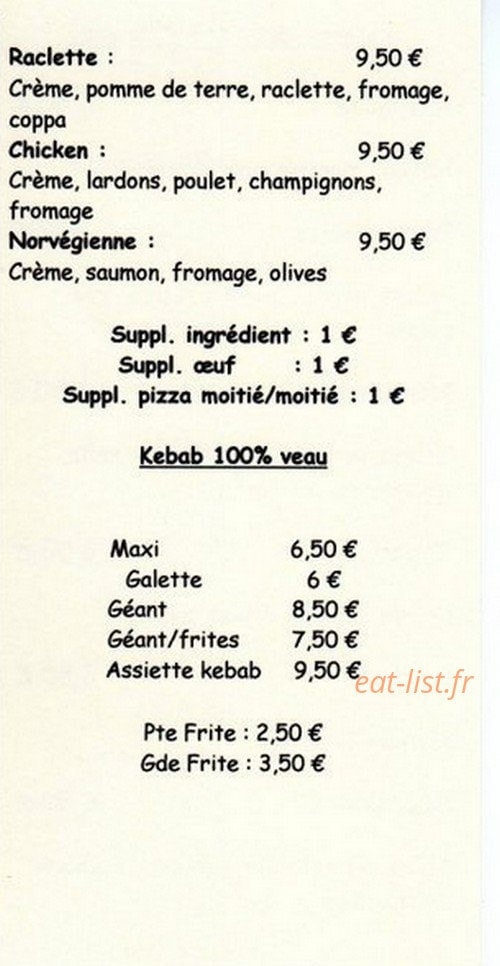 Storia Pizza — carte page 4