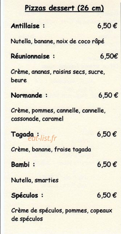 Storia Pizza — carte page 5