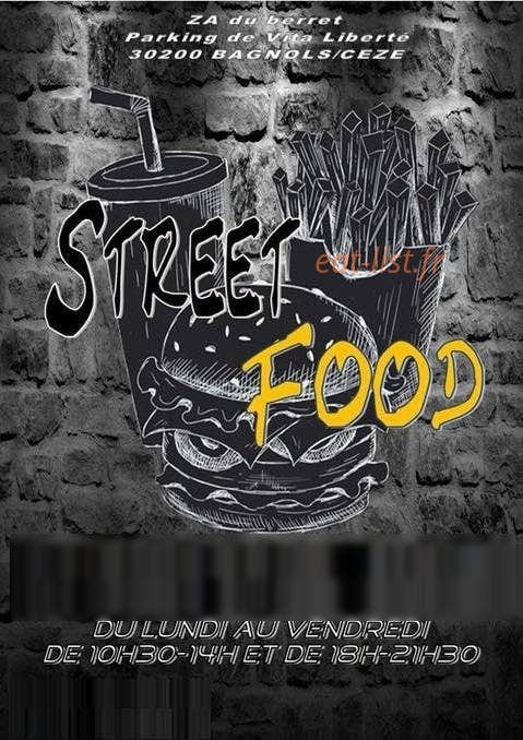 Street Food — carte page 1