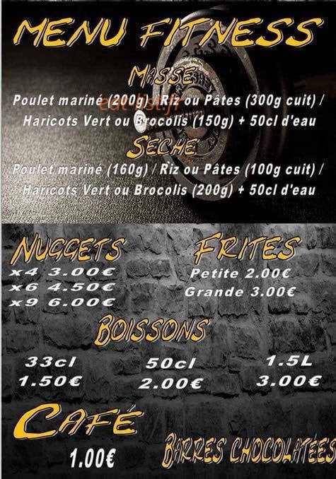 Street Food — carte page 4