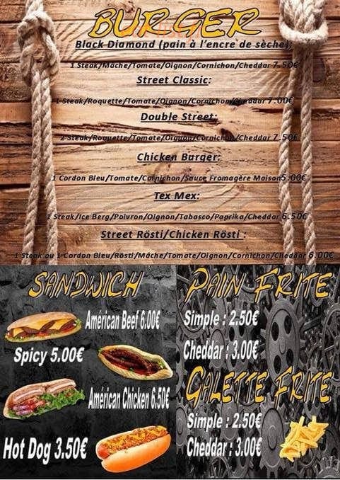 Street Food — carte page 3
