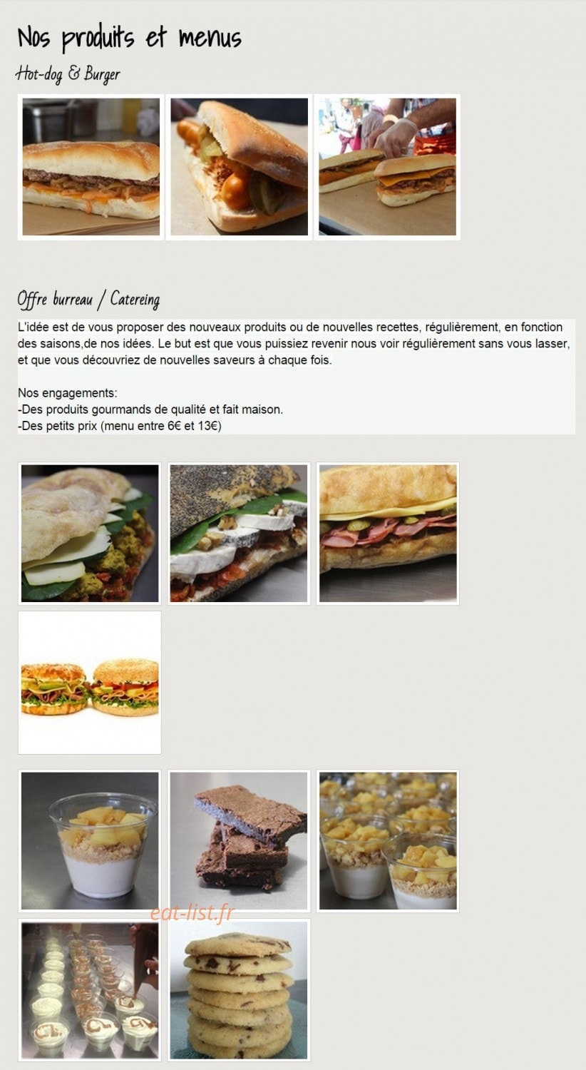 Super fringale — carte page 1