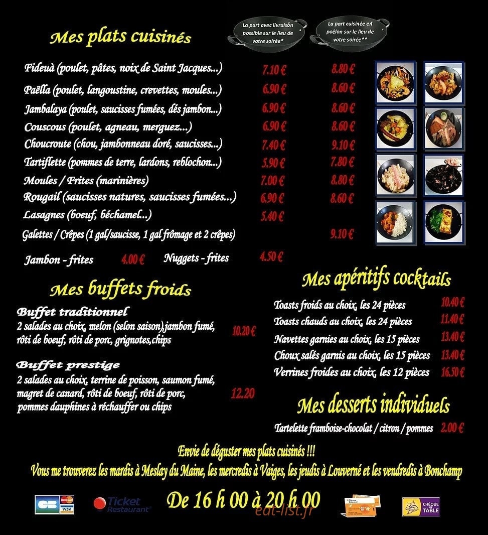 Sur le pouce — carte page 3
