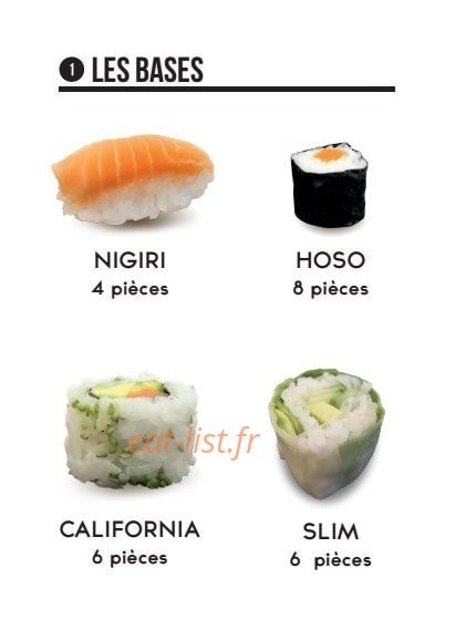 Sushiju — carte page 3