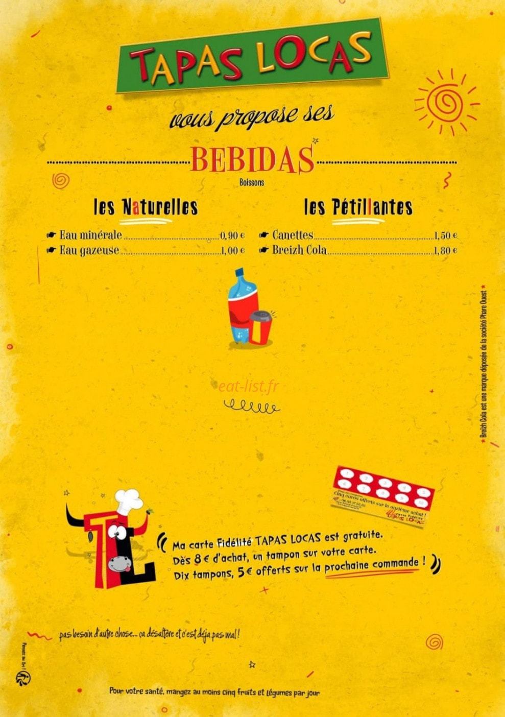 Tapas Locas — carte page 7