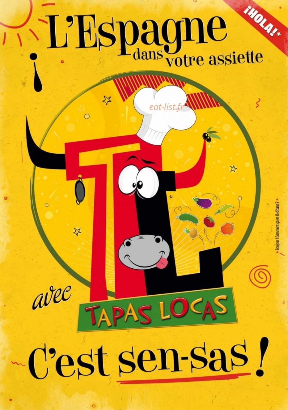 Tapas Locas — carte page 1