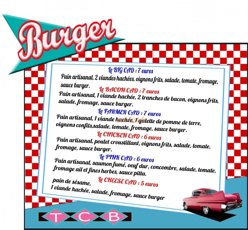 TCB — carte page 1