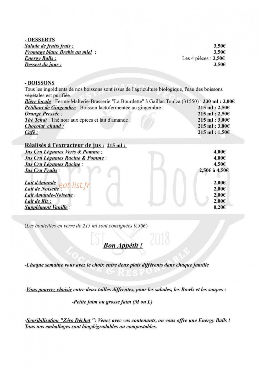 Terra Boca — carte page 2