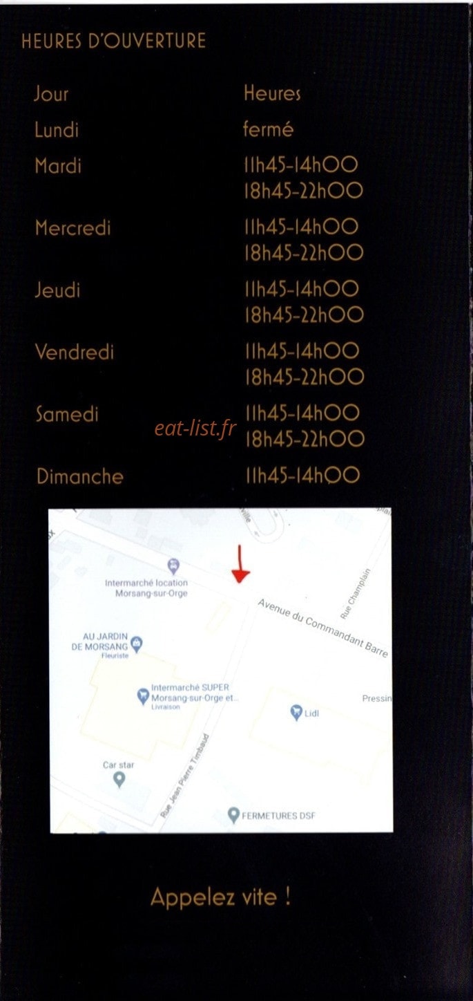 Thaï Chuan Chim — carte page 4