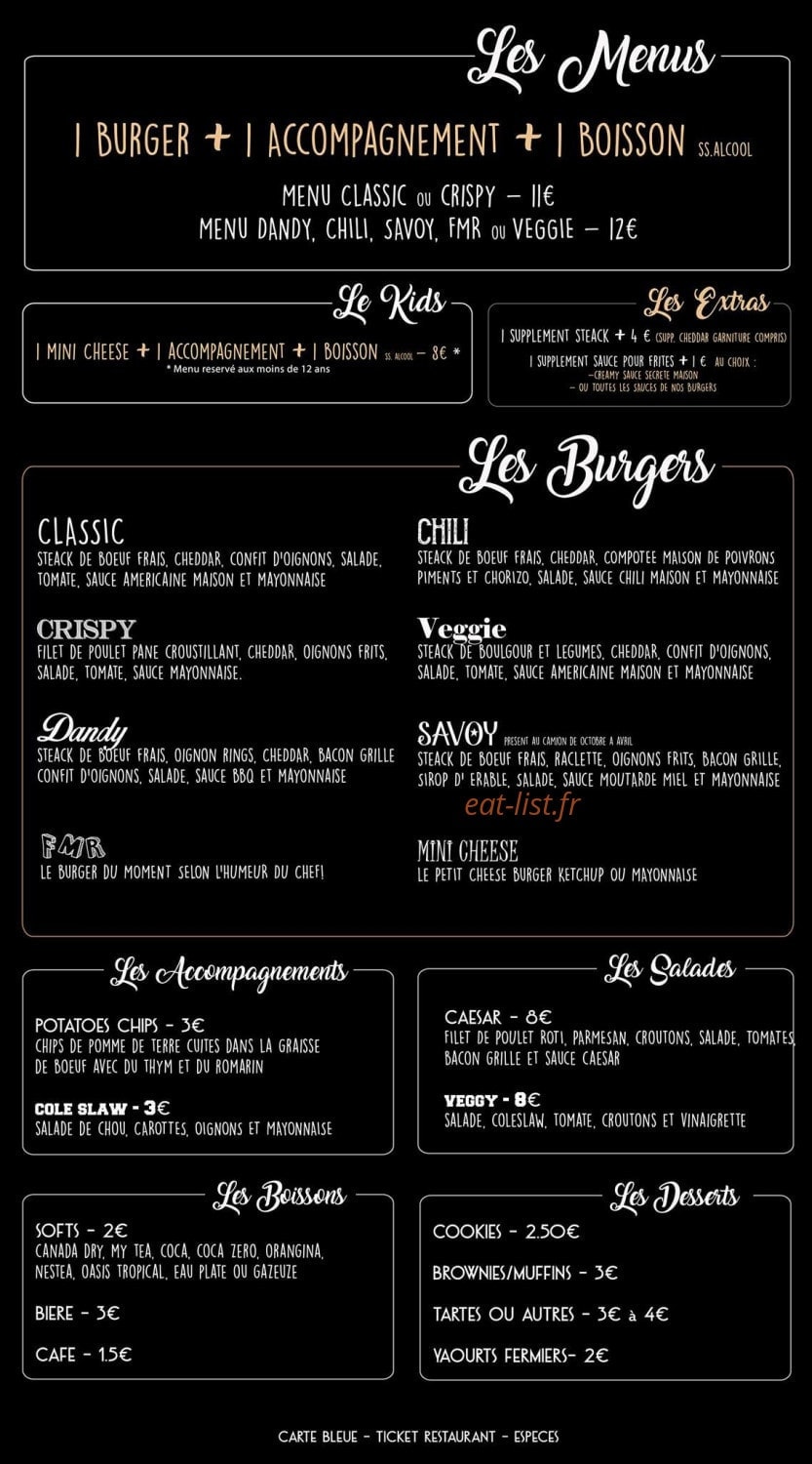 The Mother Trucker — carte page 1