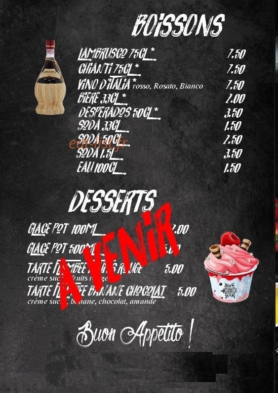 The Truck Pizza — carte page 6