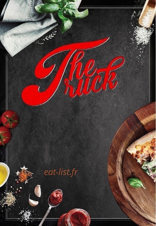 The Truck Pizza — carte page 1
