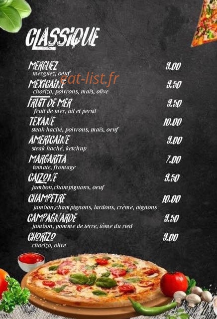 The Truck Pizza — carte page 3
