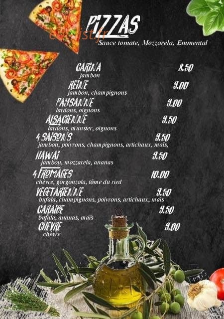 The Truck Pizza — carte page 2