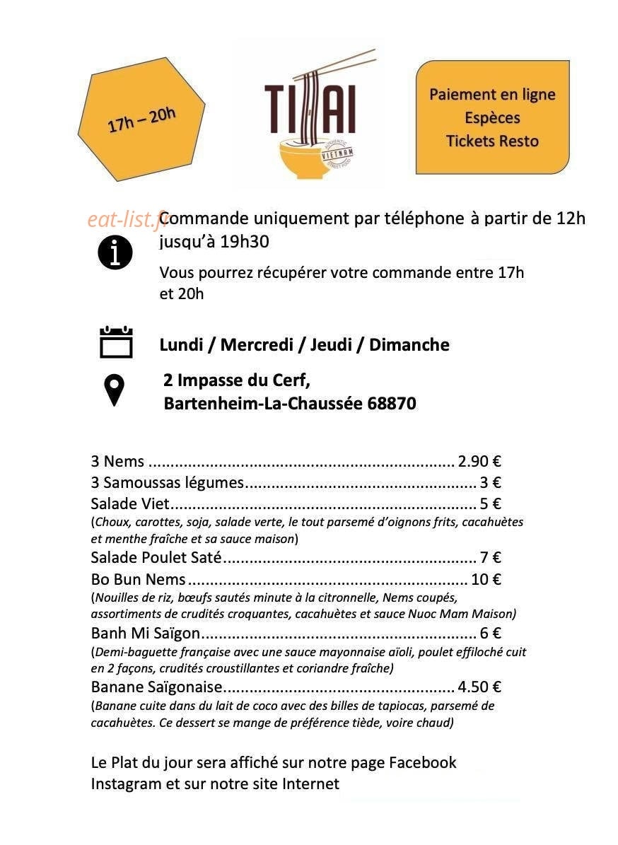 Ti Hai — carte page 1
