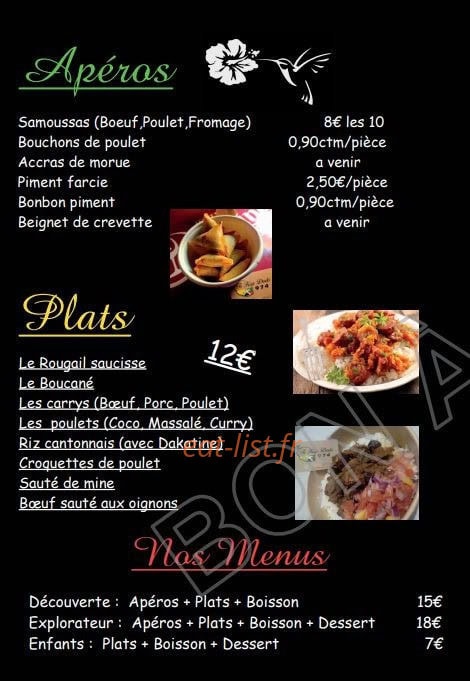 Ti Kaz Dodo 974 — carte page 1