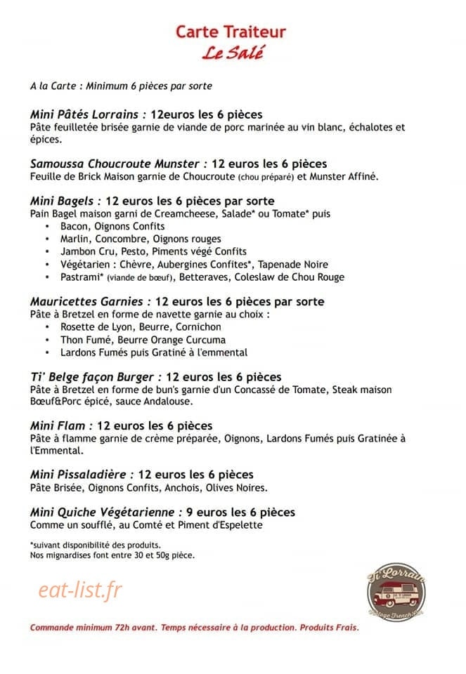 Ti' Lorrain — carte page 1