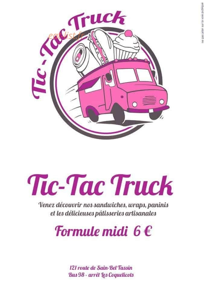 Tic-Tac Truck — carte page 1