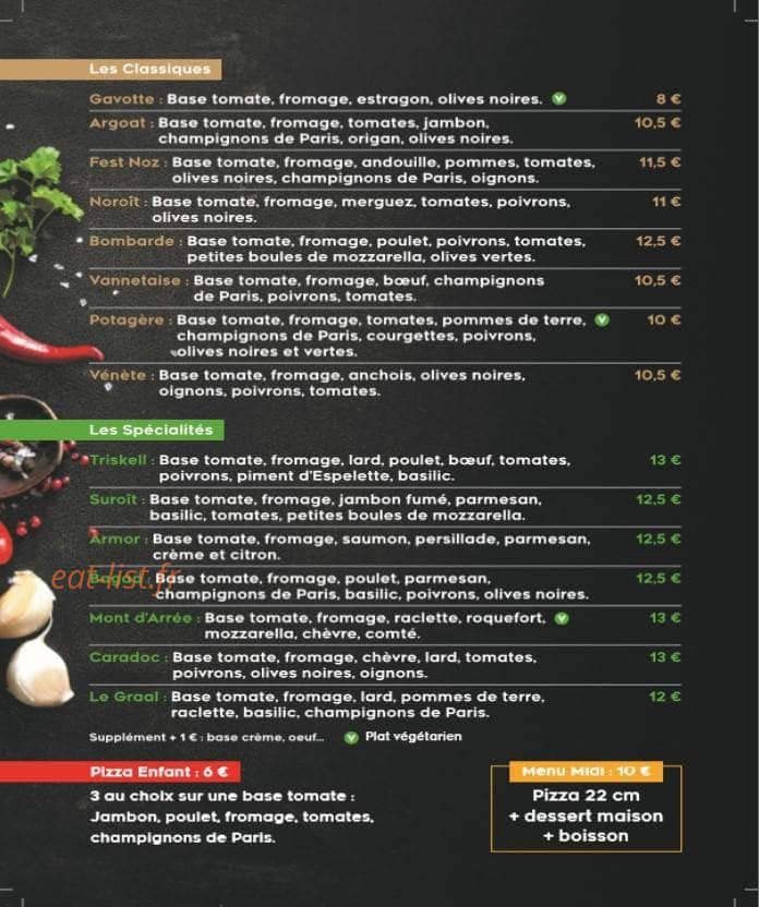 Toaz Ha Pizz — carte page 2