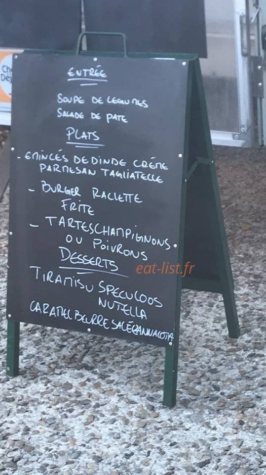 Trattoria — carte page 1