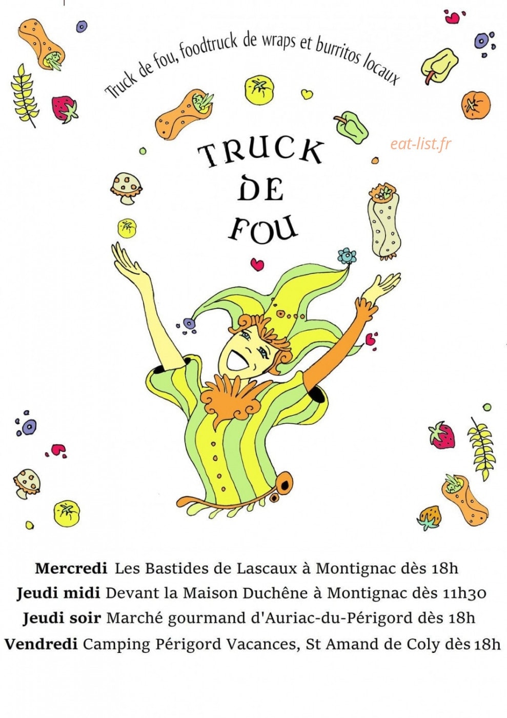 Truck de Fou — carte page 1