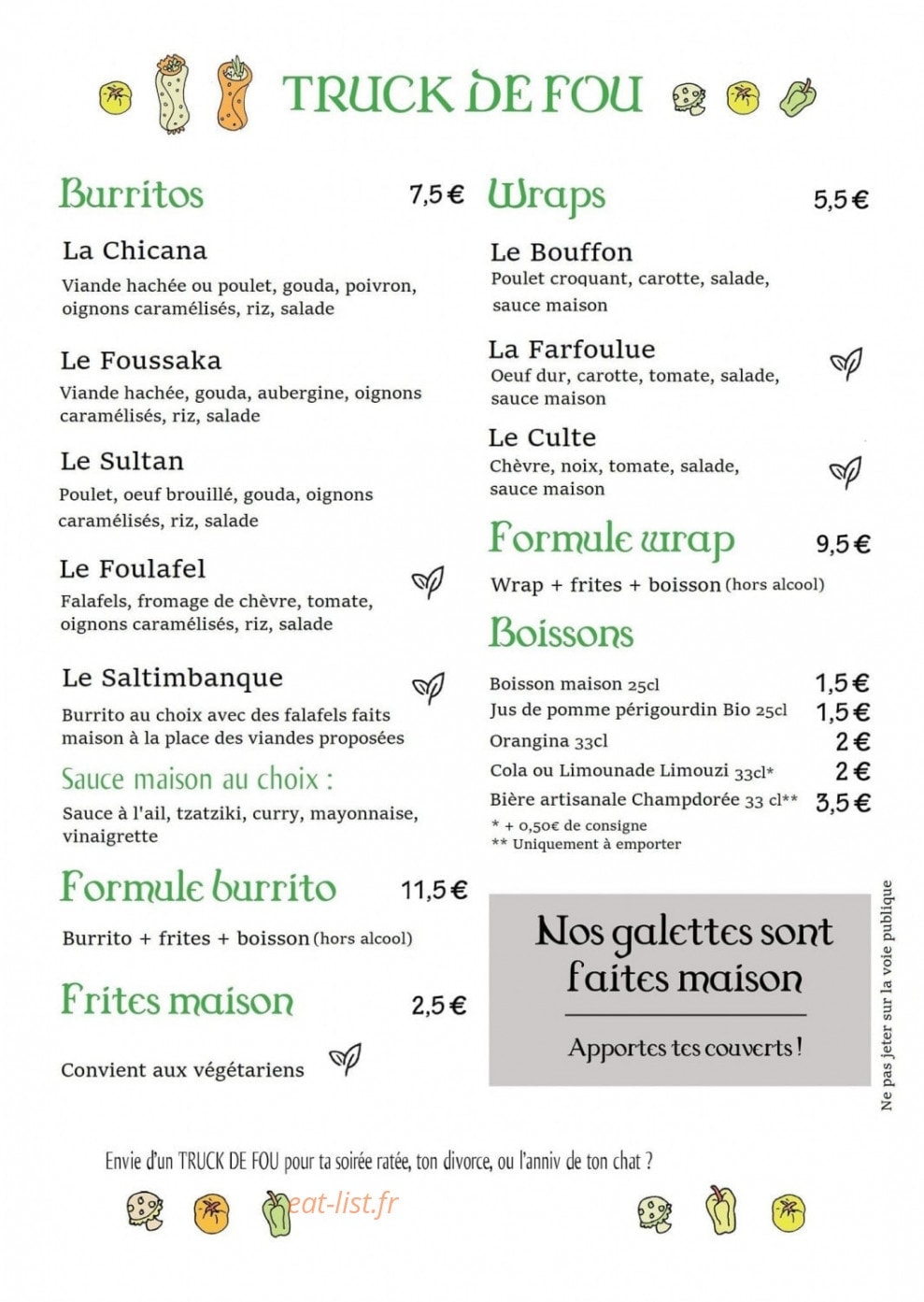 Truck de Fou — carte page 2
