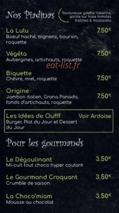Truck de Oufff — carte page 2