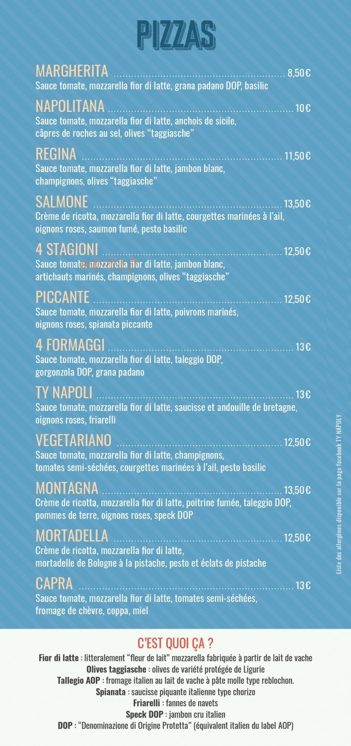 Ty Napoli — carte page 1