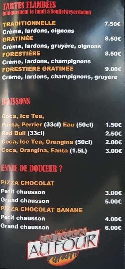 Un truck au four — carte page 2