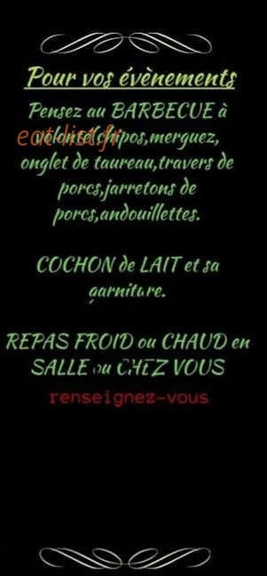 V'La L'Casse Croute — carte page 6