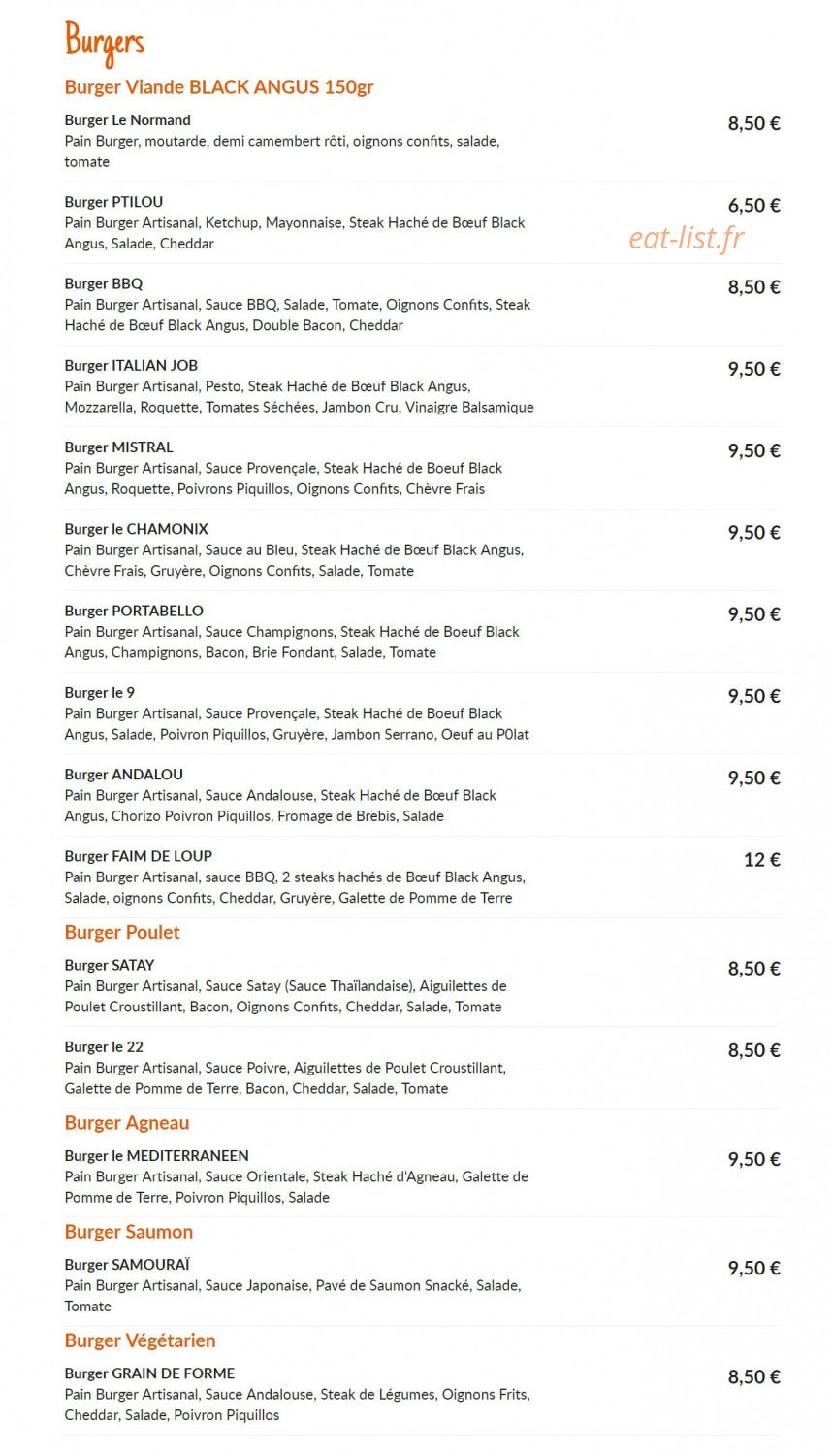 Van & Mich — carte page 2