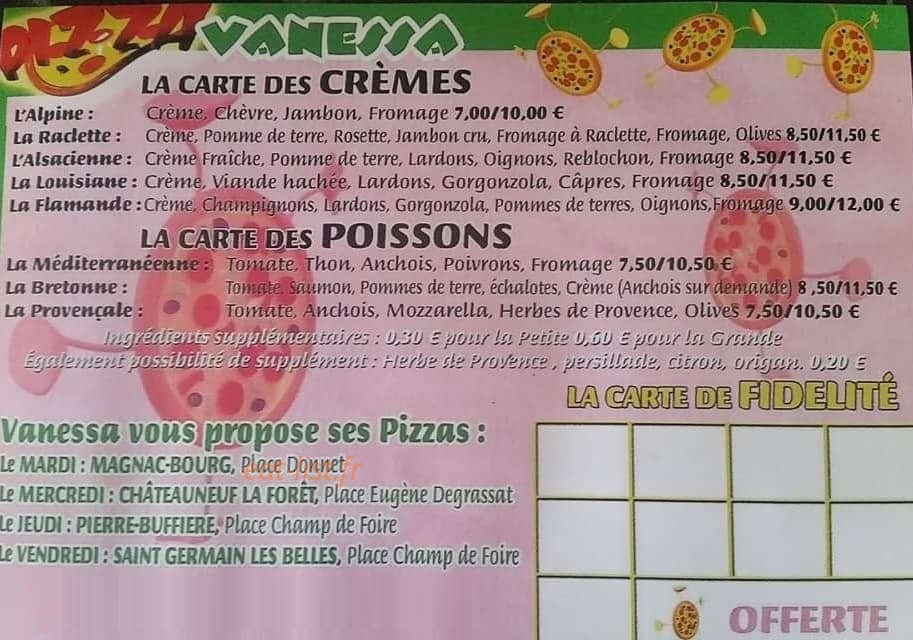 Vanessa — carte page 2